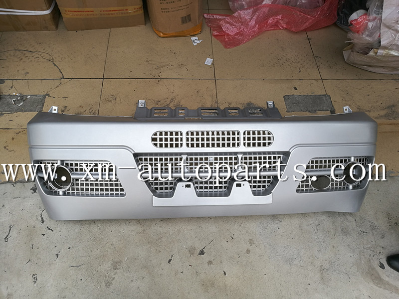  Front Bumper Shiny Silver