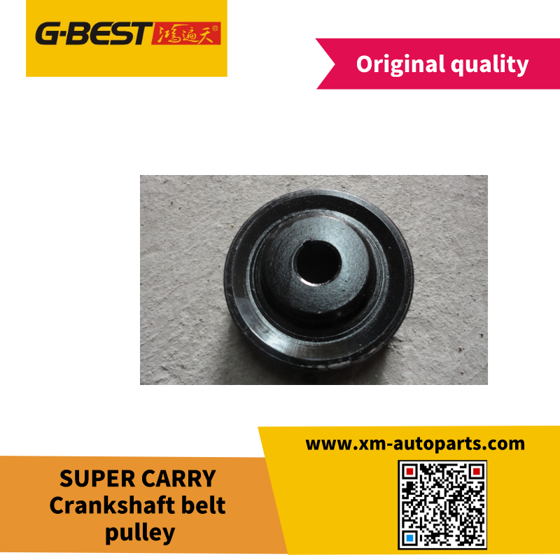 Crankshaft belt pulley